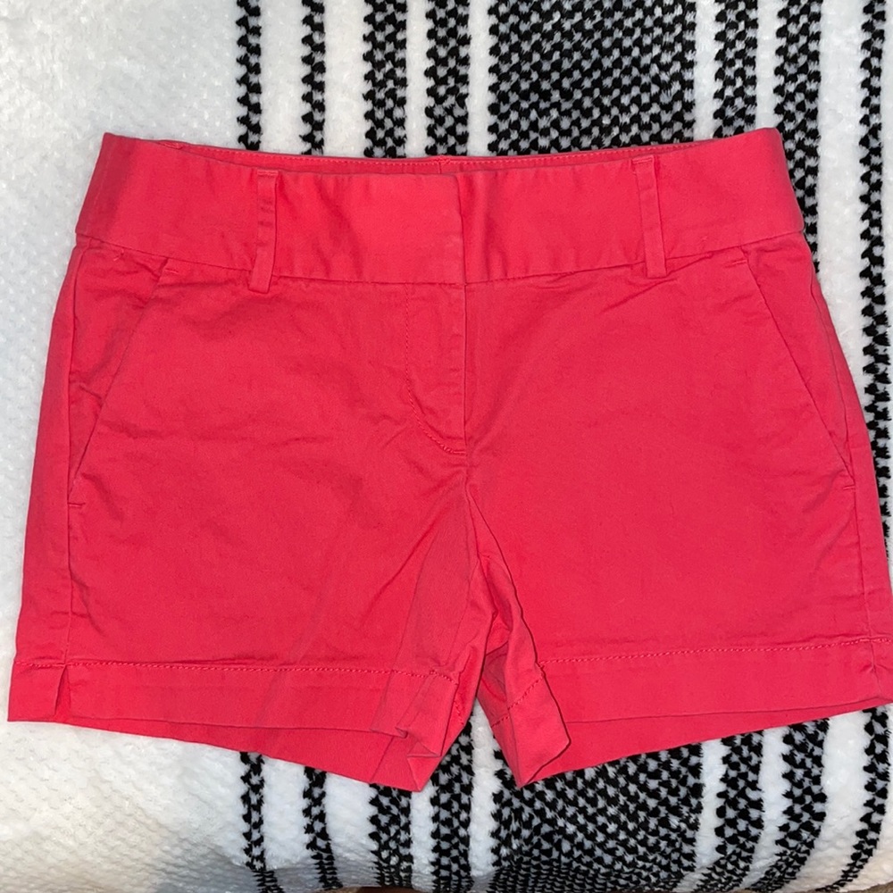 Loft Bright Coral Riviera Shorts